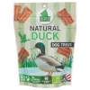 Plato Pet Treats Natural Duck Strips Natural Dog Chews - 6 oz Bag