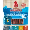 Plato Pet Treats Thinkers Salmon Sticks Natural Dog Chews - 18 oz Bag