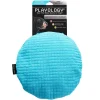 Playology Beef Scented Disc Crinkle and Plush Dog Toy with Encapsiscent Technology - Large