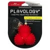 Playology Beef Scented Squeaky Chew Ball Floating Rubber Dog Toy with Encapsiscent Tech - Medium/Large