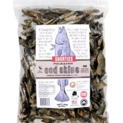 Polka Dog Bakery Cod Skin Shorties Dog Treats - 2 lbs Bulk