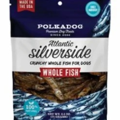 Polka Dog Bakery Grain-Free Silverside Dehydrated Dog Treats - 1.5 lbs Bulk