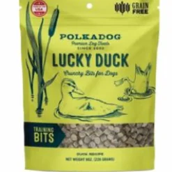 Polka Dog Bakery Lucky Duck Bites Dehydrated Dog Treats - 8 Oz