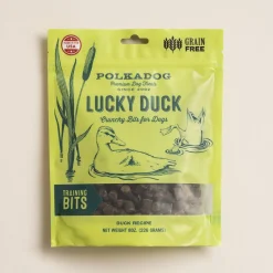 Polka Dog Bakery Lucky Duck Bone Bits Dehydrated Dog Treats - 5 Lbs Bulk