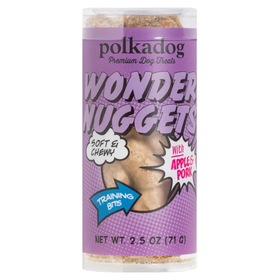 Polka Dog Bakery Wonder Nuggets Pork Training Soft and Chewy Treats - 2.5 Oz