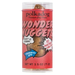 Polka Dog Bakery Wonder Nuggets Beef and Sweet Potato Training Soft and Chewy Treats - 2.5 Oz