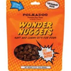 Polka Dog Bakery Wonder Nuggets Peanut Butter Chewy Dog Treats - 12 Oz