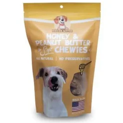 Poochie Butter Peanut Butter & Honey Natural Dog Treats - 8 Oz