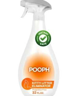 Pooph Kitty Litter Odor Eliminator Spray - 20 Oz