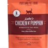 Portland Pet Food Chicken and Pumpkin Wet Cat Food Topper in Pouch - 2.6 Oz - Case of 12
