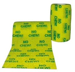 Powerflex Cohesive Bandage Bitter No Chew - Yellow - 4 In - 18 Pack