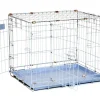 Precision Pet Products ProValu Dog Crate 2000 2 Door - Blue - 24Lx18Wx19H in.