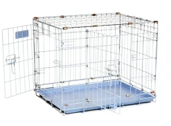 Precision Pet Products ProValu Dog Crate 2000 2 Door - Blue - 24Lx18Wx19H in.