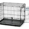 Precision Pet Products ProValu 1 Door Wire Dog Crate - Black - 19 in