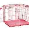 Precision Pet Products ProValu Dog Crate 2000 2 Door - Pink - 24 in