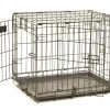 Precision Pet Products ProValu 2 Door Wire Dog Crate - Black - 36 in