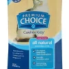 Premium Choice Carefree Kitty Solid Scoop Cat Litter - Unscented - 50 Lbs