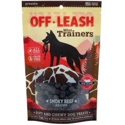 Presidio Natural OffLeash USA Smokey Beef Dog Chewy Treats - 5 Oz