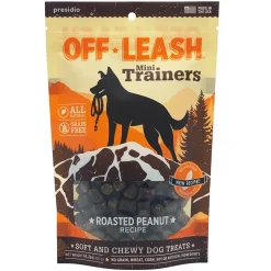 Presidio Natural OffLeash USA Roasted Peanut Butter Dog Chewy Treats - 14 Oz