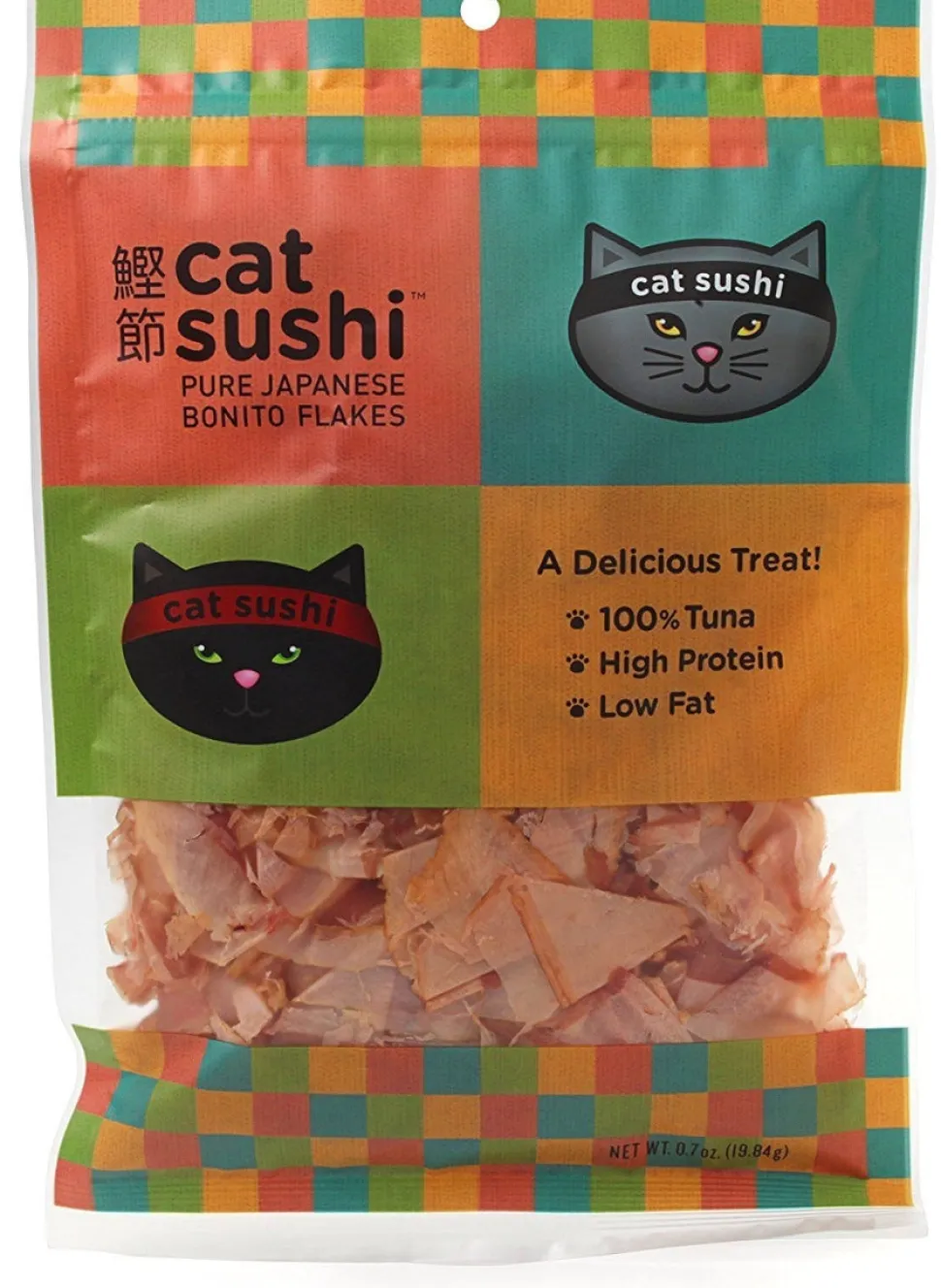 Presidio Natural SUSHI BONITO Classic Dehydrated Cat Treats - .7 Oz