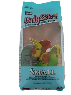 Pretty Bird International Daily Select Food for Small Birds - 2 lbs - Small
