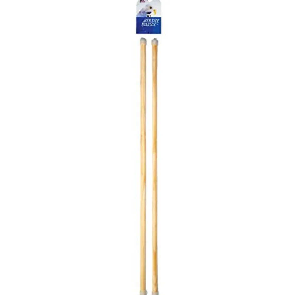 Prevue Hendryx Bird Perch - 16" x 0.44" dia - 2 pk