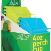 Prevue Hendryx Birdie Basics Bird Perch Cup - 4 oz - 12 pk - Pack of 12