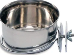 Prevue Hendryx Coop Cup - Bolt-on - Stainless Steel - 10 fl oz