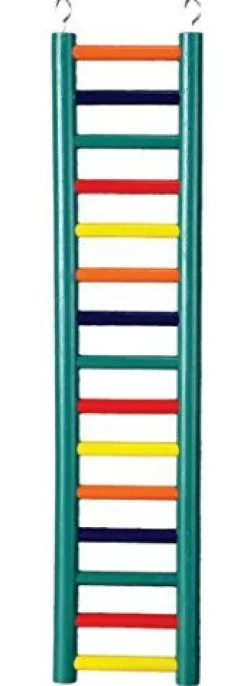 Prevue Hendryx 15-rung Wood Bird Ladder - Multi-color