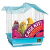 Prevue Hendryx Small Parakeet Starter Kit - Double Roof Top - Blue