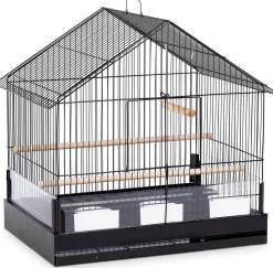 Prevue Hendryx The Lincoln Bird Cage - Black - 22" x 15" x 23"