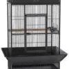 Prevue Hendryx Wrought Iron Select Bird Cage with Playtop - Black - 30" x 22" x 63"