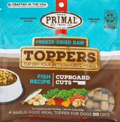 Primal Cupboard Fish Freeze-Dried Dog Treats - 3.5 Oz