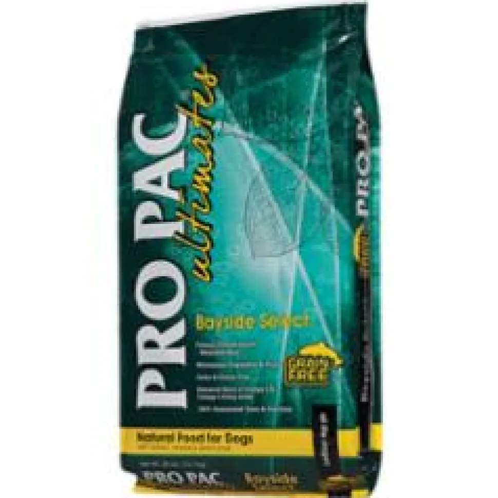 Pro Pac Ultimates Bayside Select Grain-Free Fish and Potato Dry Dog Food - 28 lbs