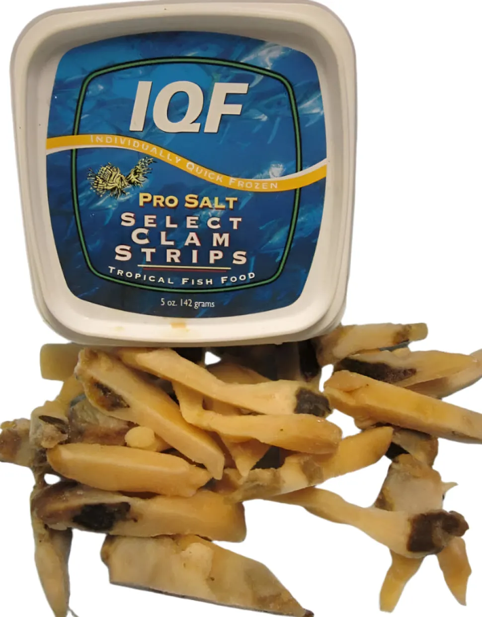 Pro Salt Clam Strips IQF-Individually Quick Frozen Fish Food - 5 Oz