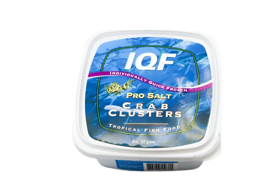Pro Salt Crab Clusters IQF-Individually Quick Frozen Fish Food - 8 Oz
