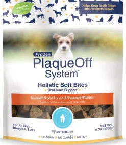 Proden Plaqueoff Oral Care Support Dental Dog Chews - 6 Oz