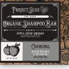 Project Sudz Charcoal Blood Orange Patchouli Shampoo Bar for Cats and Dogs - 4 Oz