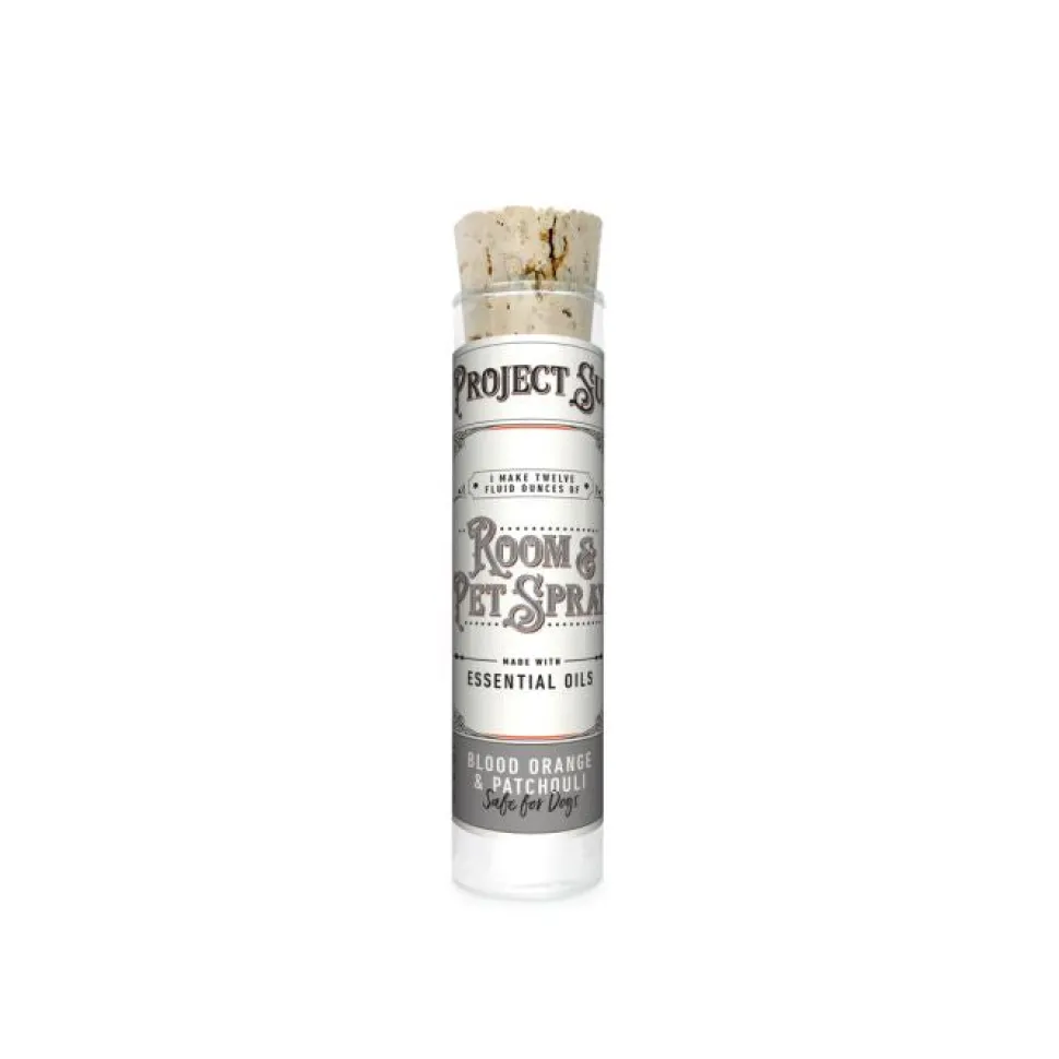 Project Sudz 10gr Blood Orange Patchouli Room & Pet Spray (makes 12fl oz) Cat and Dog Deodorizer