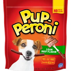 Pup-Peroni Lean Beef Flavored Soft and Chewy Dog Treats - 35 Oz - Case of 4