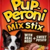 Pup-Peroni Mix Stix Beef and Sweet Potato Soft and Chewy Dog Treats - 5.6 Oz - Case of 8