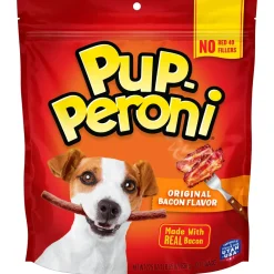 Pup-Peroni Original Bacon Flavored Soft and Chewy Dog Treats - 5.6 Oz - Case of 8