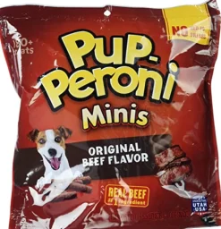 Pup-Peroni Original Beef Flavored Soft and Chewy Dog Treats - Mini - 22.5 Oz - Case of 4