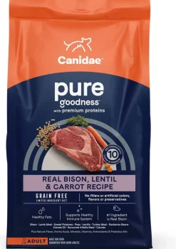 Pure Land Grain-Free Dry Dog Food - Fresh Bison - 24 Lbs