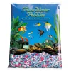 Pure Water Pebbles Premium Fresh Water Frosted Aquarium Gravel Rainbow - 5 lbs - 6 Count