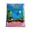 Pure Water Pebbles Premium Fresh Water Coated Aquarium Gravel Neon Pink - 2 lbs - 6 Count