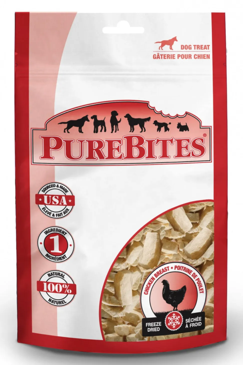 PureBites Chicken Breast Freeze Dried Dog Treats