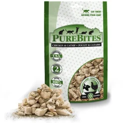 Purebites Chicken Breast & Catnip Freeze-Dried Cat Treats - 1.3 oz Bag