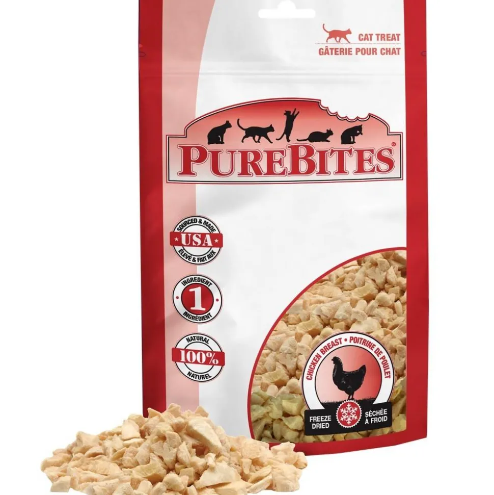 Purebites Chicken Breast Freeze-Dried Cat Treats - 1.09 oz Bag