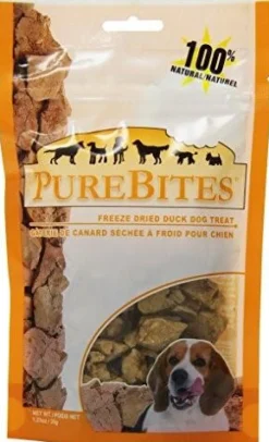 Purebites Duck Freeze-Dried Dog Treats - 1.23 oz Bag
